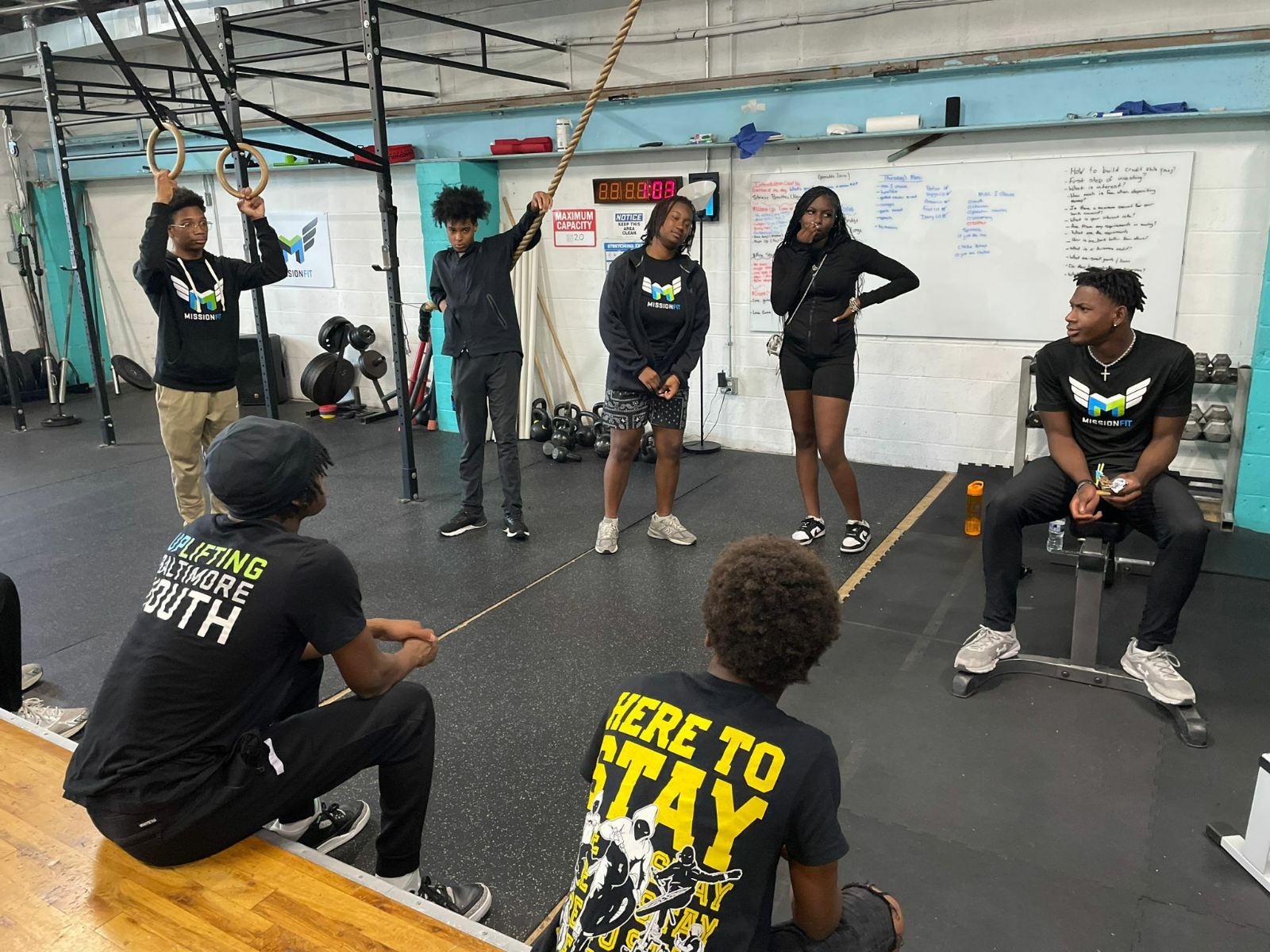 Group of MissionFit members
