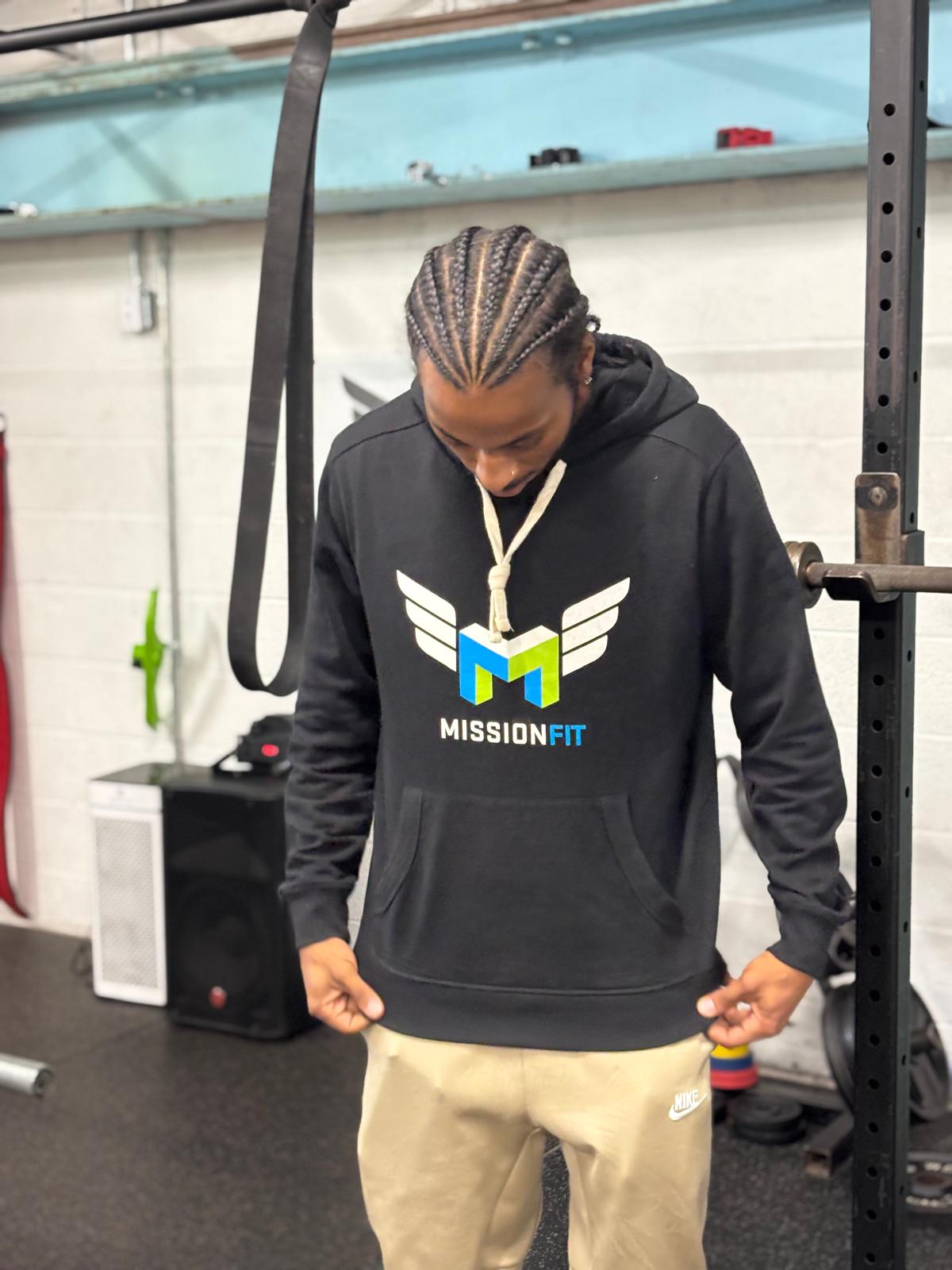 Man wearing MissionFit backpack